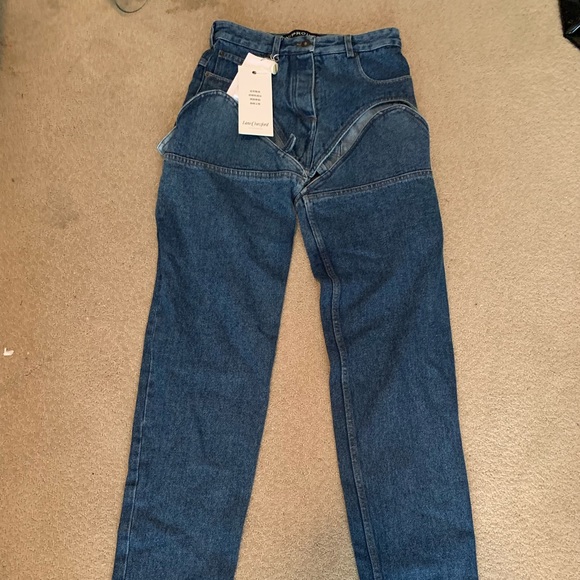 NWT Y/Project Limited Edition Unisex Detachable Jeans - Picture 3 of 7